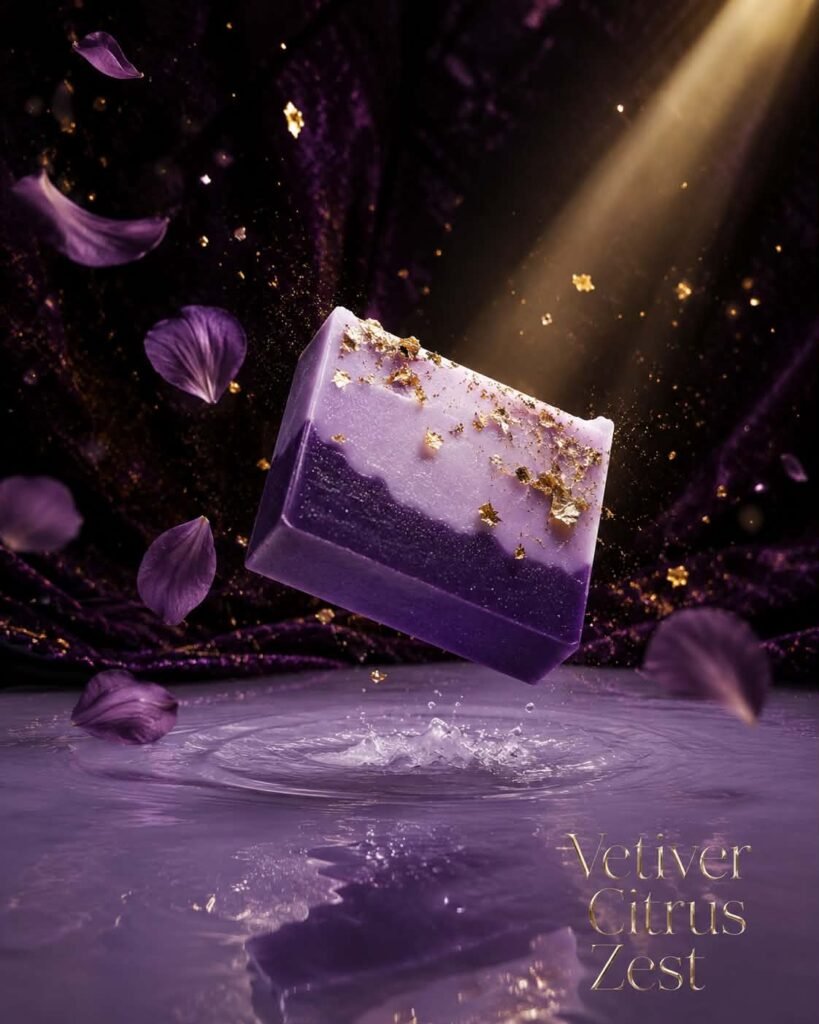 Vetiver Citrus Zest Artisan Soap Bar
